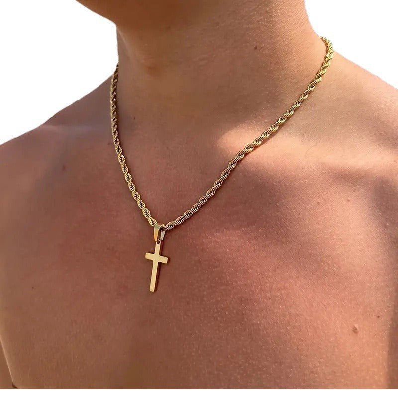 Men's Hemp Flowers Chain Hip Hop Trend Chain