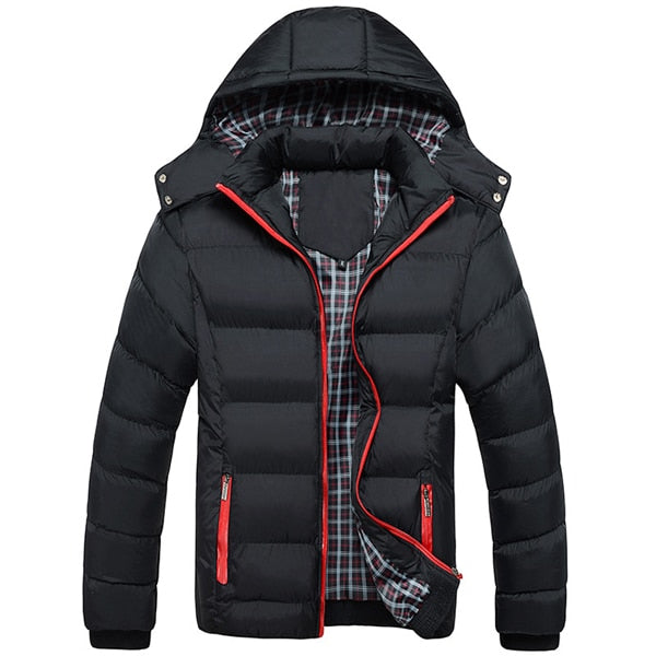 5XL Men Winter Jacket Warm Male Coats Fashion