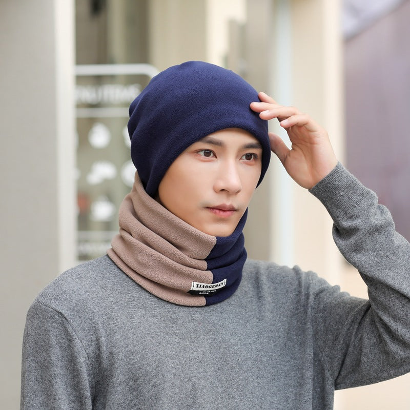 2pcs Men's Scarf Winter Simple Men And Wormen Winte